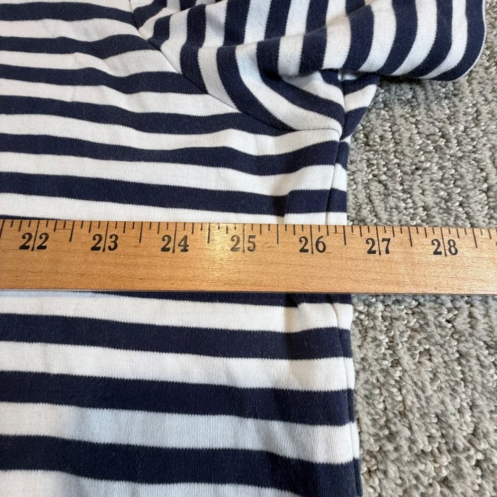 Polo Ralph Lauren Polo Shirt Men XXL‎ Navy Blue White Striped Classic Fit SS